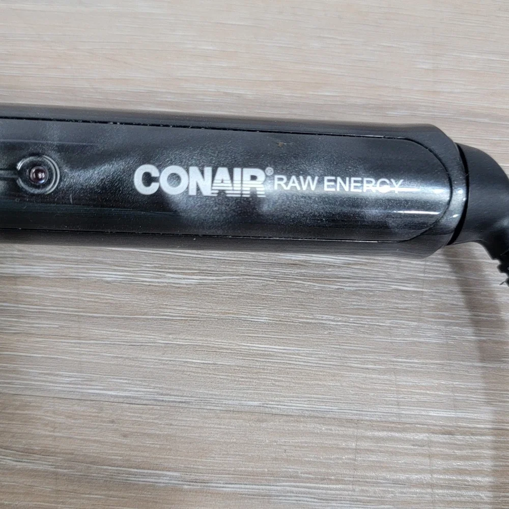 Conair Raw Energy Conical Curling Wand Black Tapered Ceramic CD701HCT